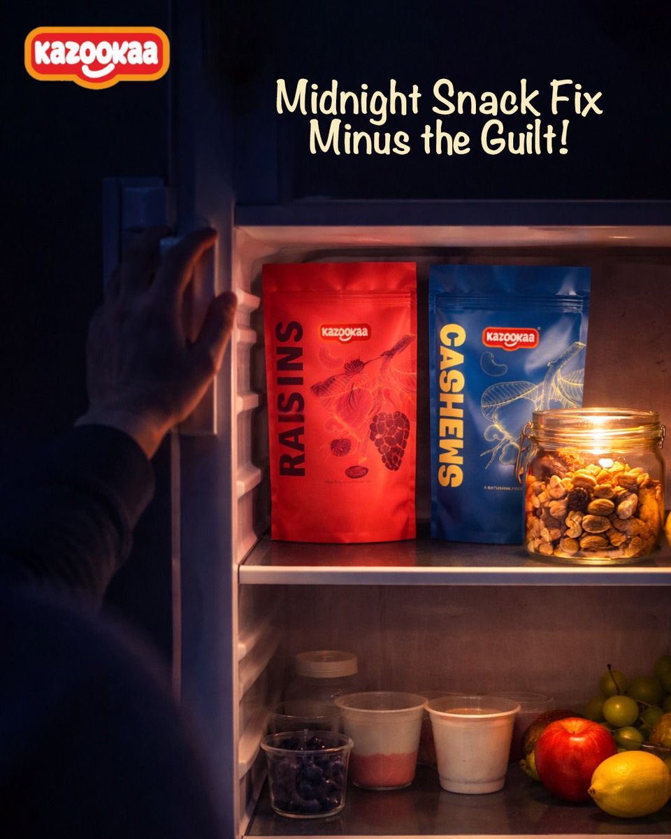 kazookaa's tweet photo. Late-night cravings don’t have to derail your health goals.
Keep Kazookaa within reach: https://t.co/rPjJEhMqNQ https://t.co/BSW8i52Xtu