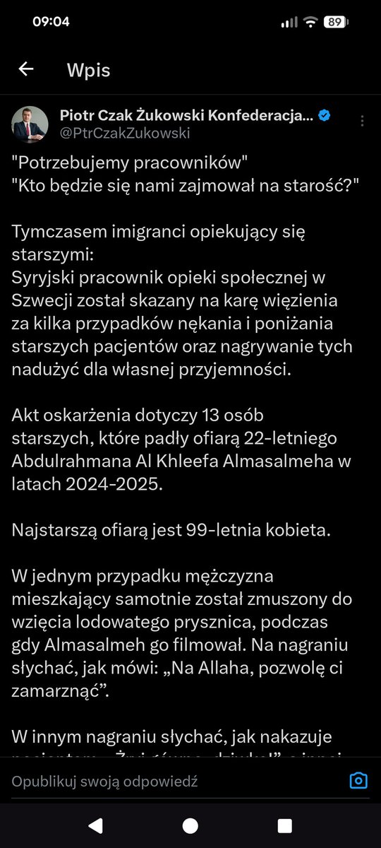 Łosior tweet media