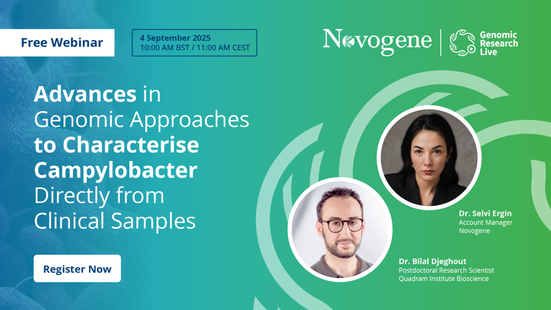 Novogene_Europe's tweet image. Catch this free, on-demand #webinar from Novogene - how to characterise Campylobacter directly from clinical samples. Perform culture-independent sequencing, strain &amp;amp; resistance profiling, &amp;amp; pathogen surveillance. #PathogenGenomics #Microbiology tinyurl.com/4xtb5ru8