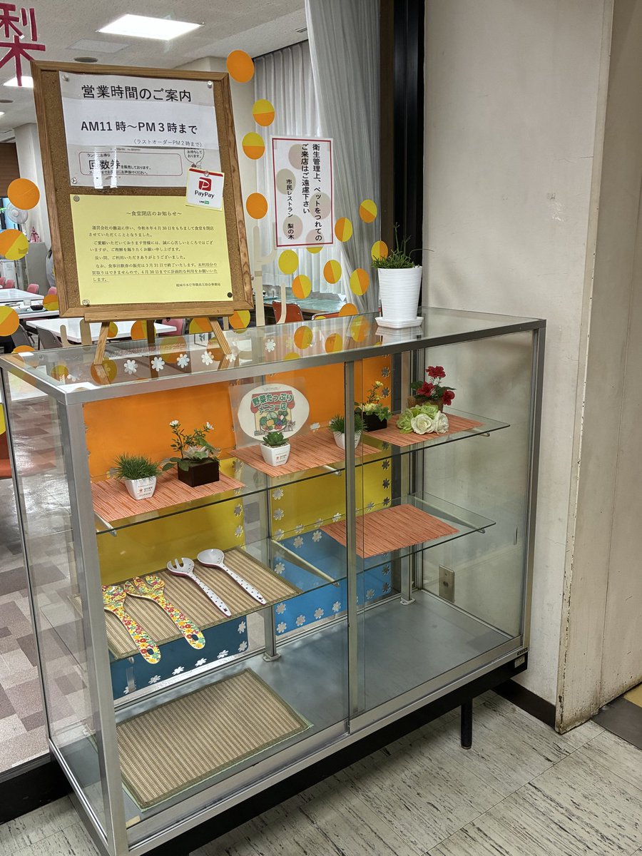 市役所の食堂最終日。カレーうどんを頂く。これが一番好きだった。食堂の再開を祈る