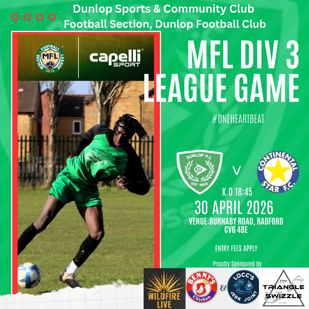 DunlopFC's tweet photo. We found TJ, but will @CSFC_famo_club be asking the same question twice 😀

This one will be good! Come support the boys. 

🏟 Burnaby Rd CV6 4BE 
🕡 18:45 kick-off 
🎟 admission £3 https://t.co/qQxdfuzXuF