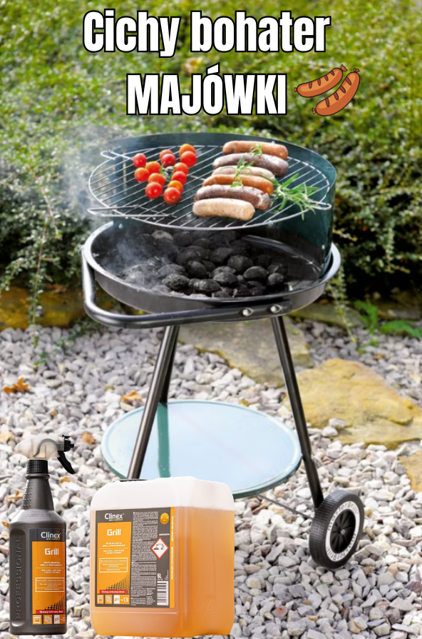 SACARsklep's tweet photo. 🔥 Cichy bohater majówki? Clinex Grill!
Gdy grill po imprezie wygląda jak pole bitwy… on wchodzi cały na biało 😎
💪 Tłuszcz? Znika.
💨 Przypalenia? Nie było tematu.
✨ Ruszt znów błyszczy jak nowy.
#Majówka #GrillTime #CzystaRobota #sacar #clinex https://t.co/2H6ktu8l5u