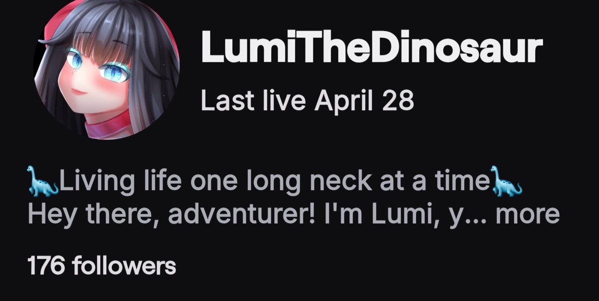 Lumi the Dinosaur tweet media
