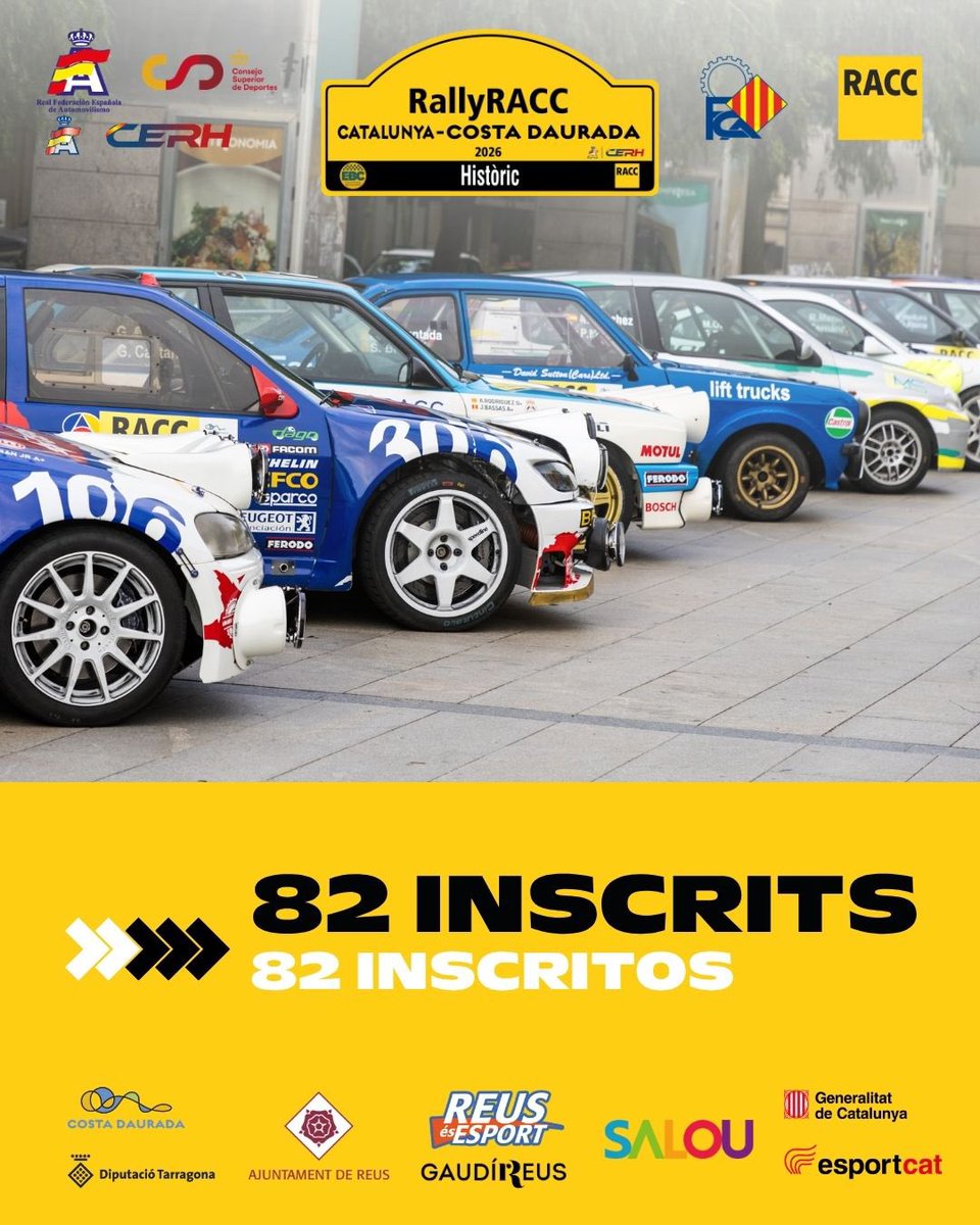 RallyRACC Catalunya - Costa Daurada tweet media