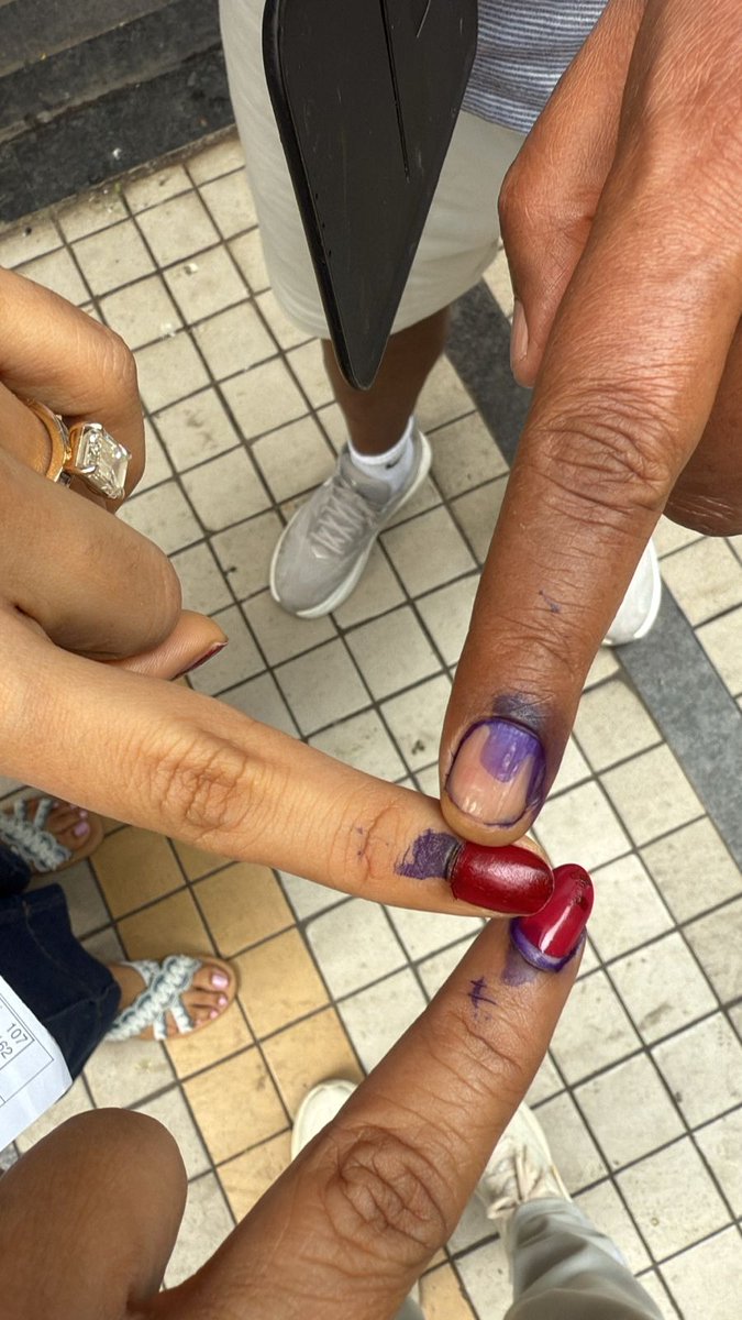 blmittal01's tweet image. One vote, one voice — inked for change 💜🗳️

#InkFinger #VoteForChange #DemocracyInAction #ProudVoter