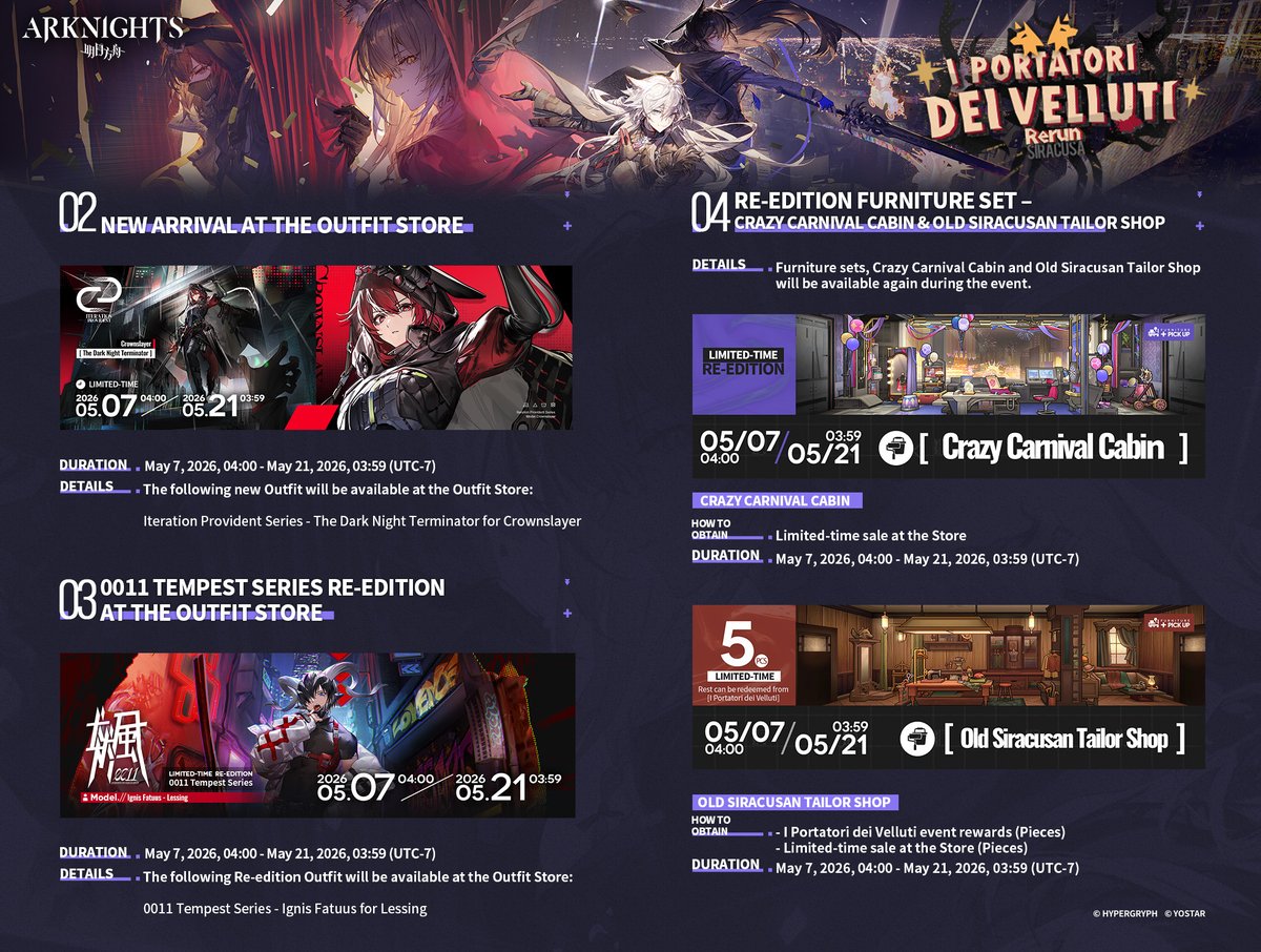 Arknights_EN tweet media