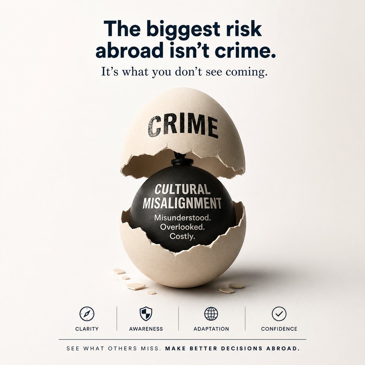 fullinitaly's tweet image. Most expats think the biggest risk abroad is crime.
It’s not.
The real risk is something nobody talks about.
And it impacts every decision you make.
Thread 🧵
#ExpatLife #TravelSafety #GlobalMobility