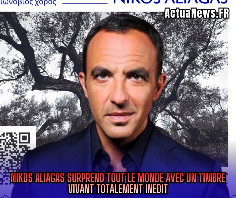 ActuaNewsFr's tweet image. 🌿📮 Un timbre qui s’anime avec la voix de @nikosaliagas  ? C’est le pari de #DanseMillenaire lancé par La Poste. Entre art, mémoire et innovation, projet fascinant. Révolution culturelle ou simple objet collector ? 
👀 actuanews.fr/2026/04/30/nik…
 #Culture #Art #Timbre