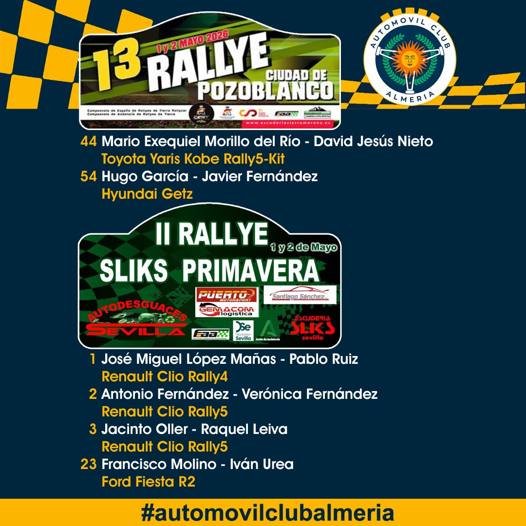Automóvil Club de Almería tweet media