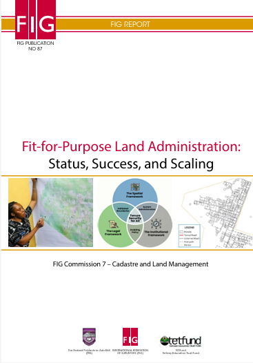 GLTNnews's tweet photo. 📢New publication: Fit‑for‑Purpose Land Administration- Status, Success &amp; Scaling.  

Produced by @FIG_NEWS with the support of partners.

This publication reviews global progress on FFPLA and how it can be scaled nationally.  
📚https://t.co/W5y5bkFCPn https://t.co/Iti0pwRy8r