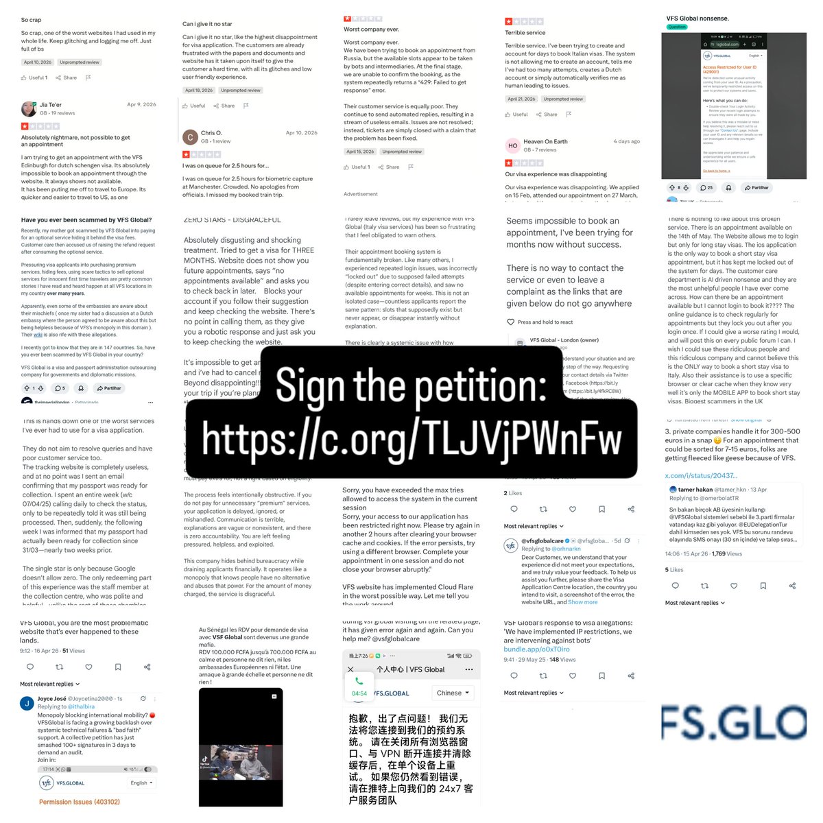 Joycetina2000's tweet photo. @visaofficekuw VFSGlobal (Schengen visas) is facing a growing backlash over systemic technical failures &amp; "bad faith" support. A collective petition is growing  to demand an audit for change!
​Join the petition here: https://t.co/VglKqSVpWI https://t.co/OtZ53oPiX4