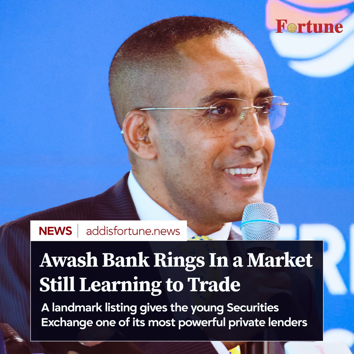 addis_fortune's tweet image. Incorporated in November 1994 with 24.2 million Br in capital and 486 founding shareholders, Awash Bank now operates with 37.9 billion Br in capital held by 12,000 shareholders. #Capital #Market #ESX #Awash #Bank #Ethiopia

Read more - shorturl.at/xiYZV