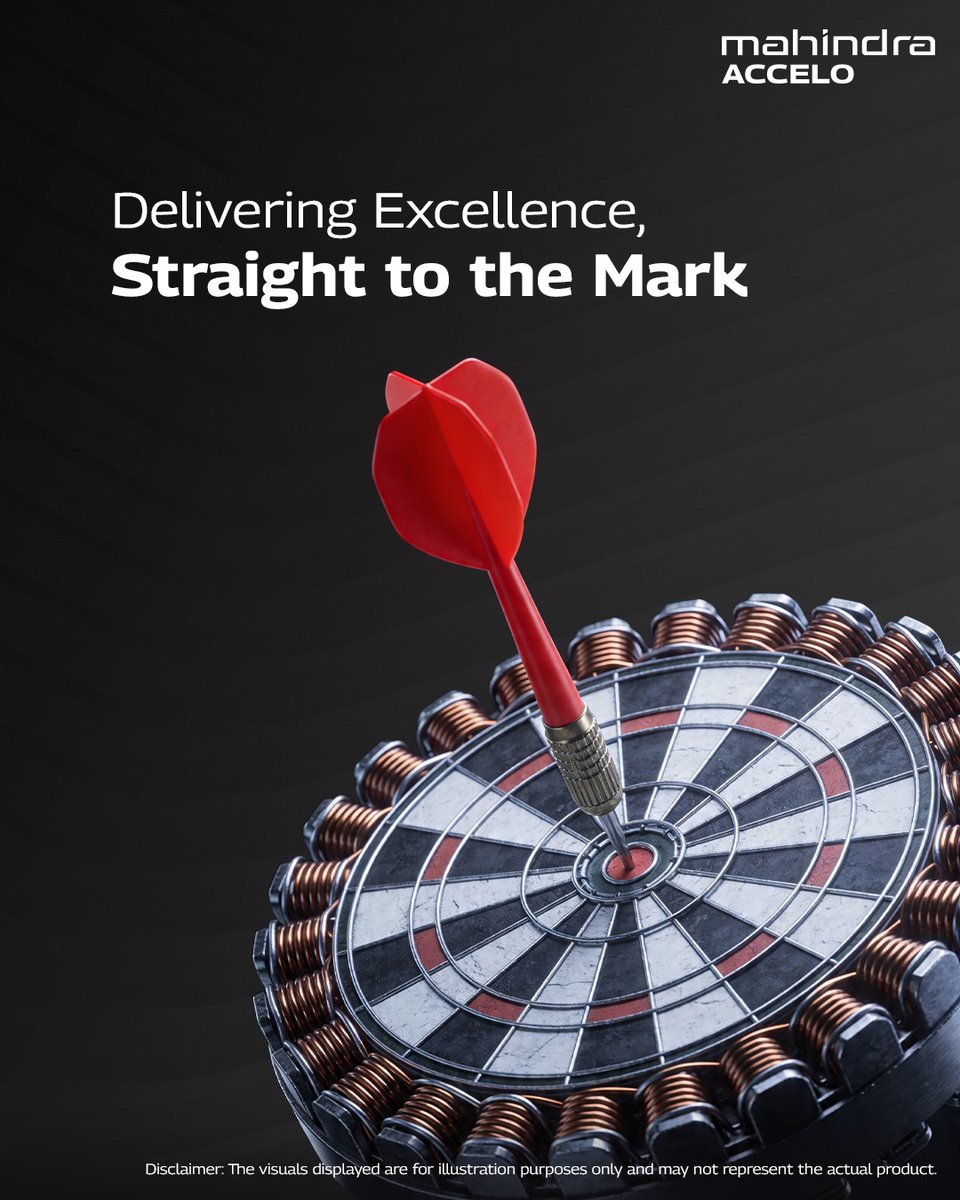 Mahindra Accelo tweet media