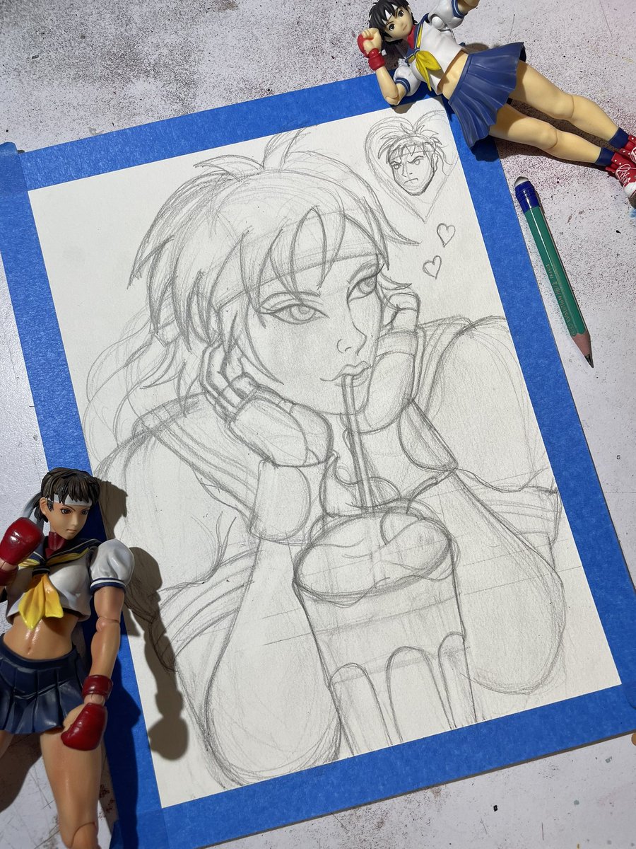 elcarlosmal's tweet image. Boceto nocturno de Sakura

#sf6 #SketchDesign #dibujo