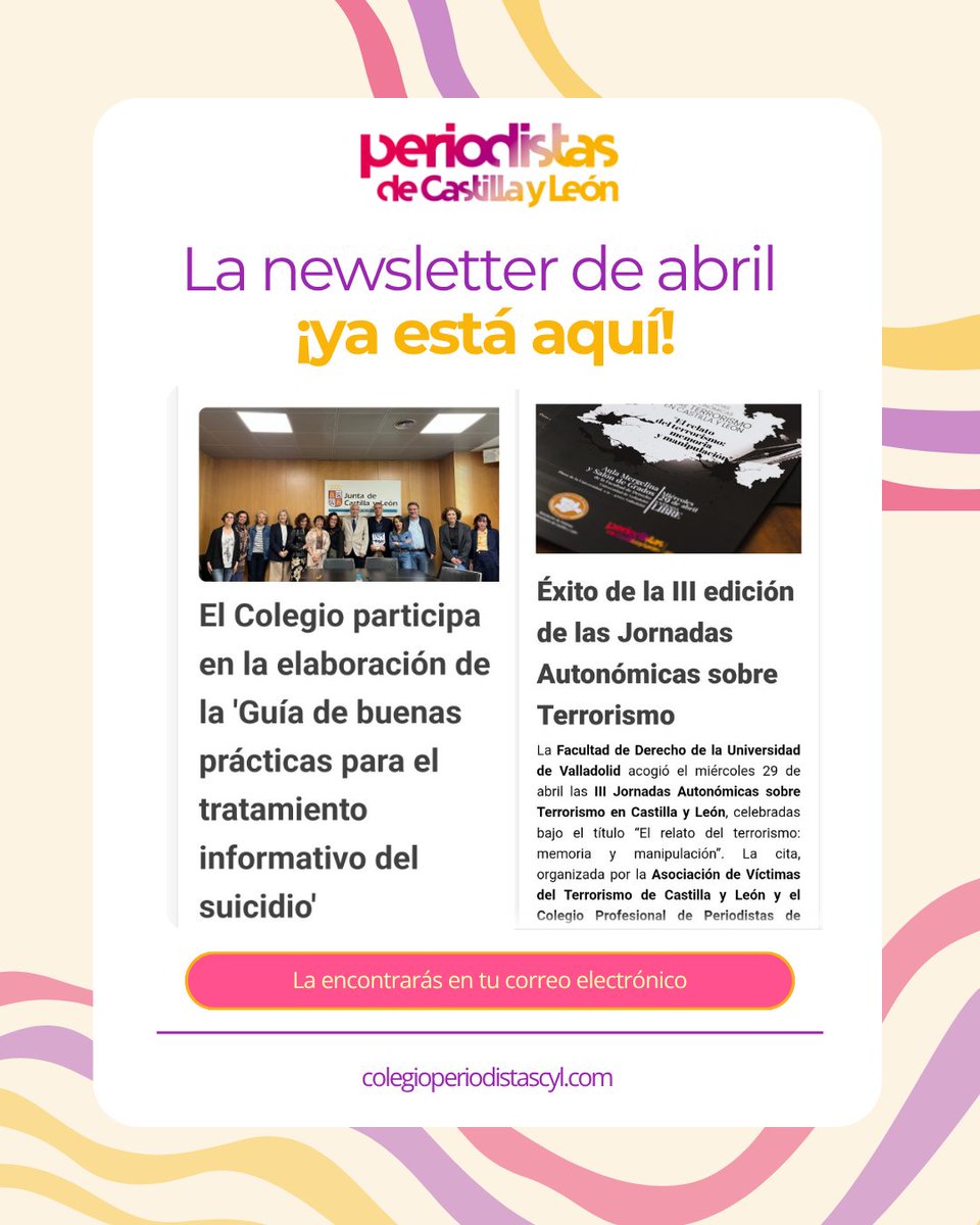 Colegio de Periodistas CyL tweet media