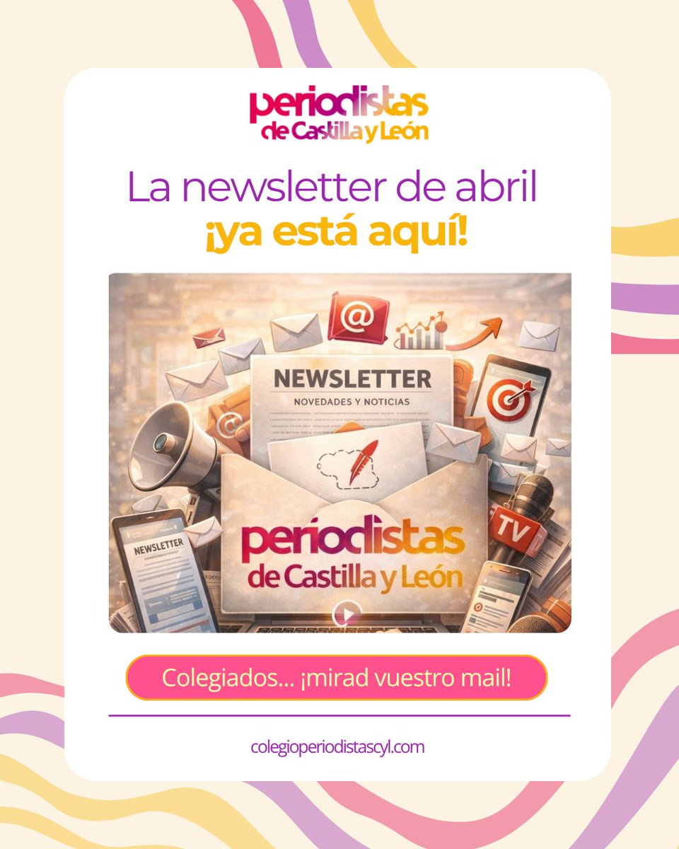 Colegio de Periodistas CyL tweet media