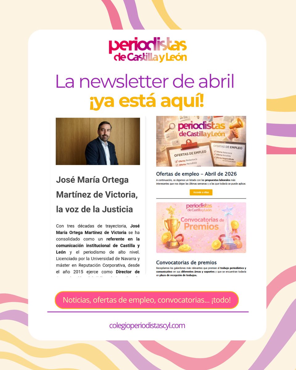 Colegio de Periodistas CyL tweet media