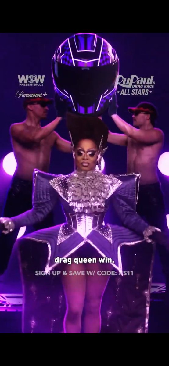 AFPMan2014's tweet image. Oh right in front of our very eyes lol 
👀 🏆 👑 
#AllStars11 #DragRace