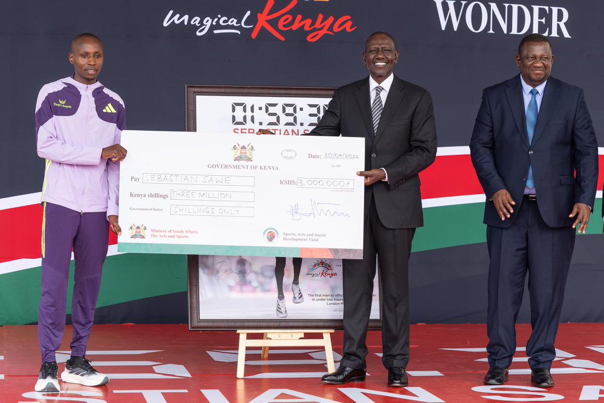 William Samoei Ruto, PhD tweet media