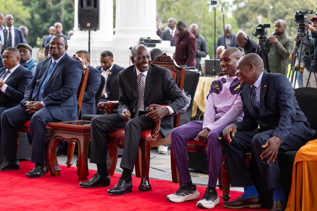 William Samoei Ruto, PhD tweet media