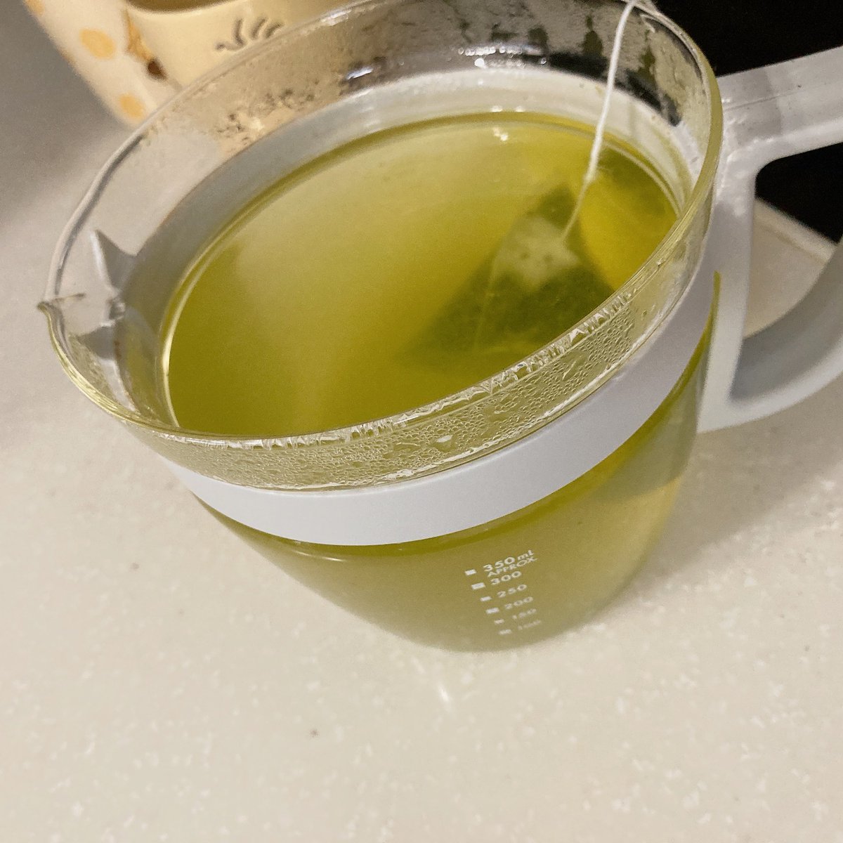 今日は寒かったので
日本茶入れました
