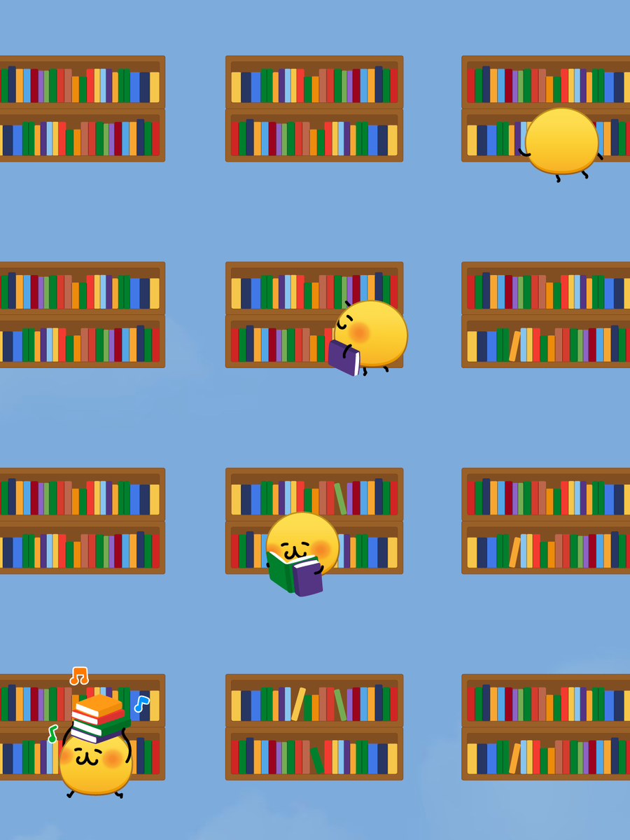 📚📚🟡📚📚️