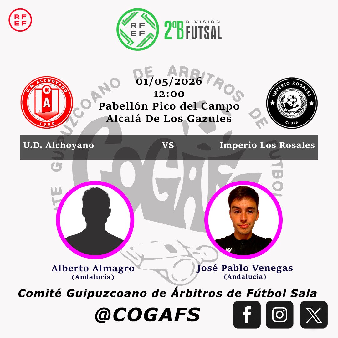 Comité Guipuzcoano de Árbitros de Fútbol Sala tweet media