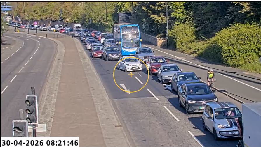 NELiveTraffic's tweet image. 🆘BROKEN DOWN VEHIVLE
📌A695 Scotswood Road eastbound at the junction with B1305 Whitehouse Road #Newcastle #Gateshead.
ℹ️Lane 2 is blocked.