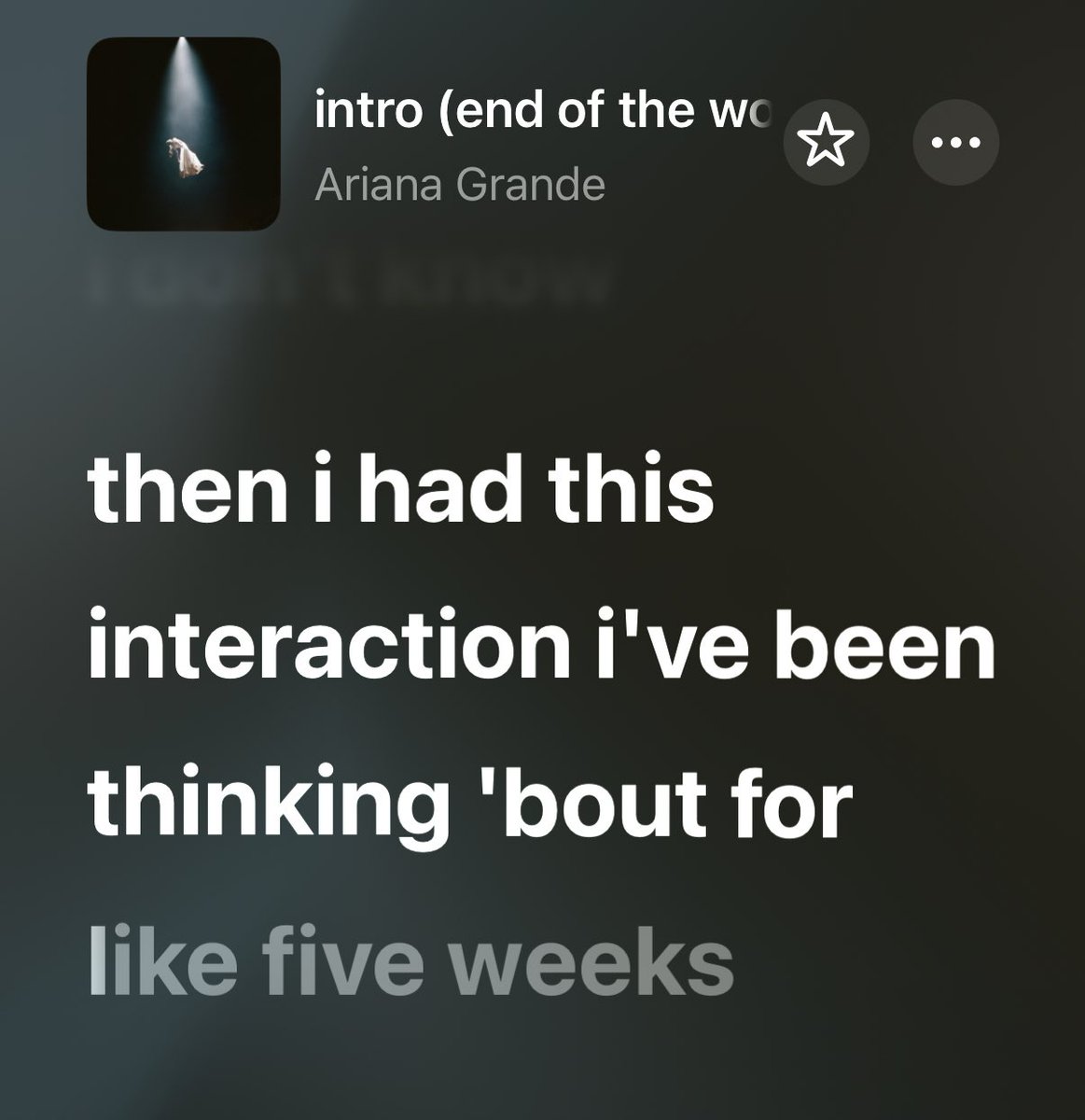 tbh me ever since anton replied to me on weverse....and the way its actually been 5 weeks too