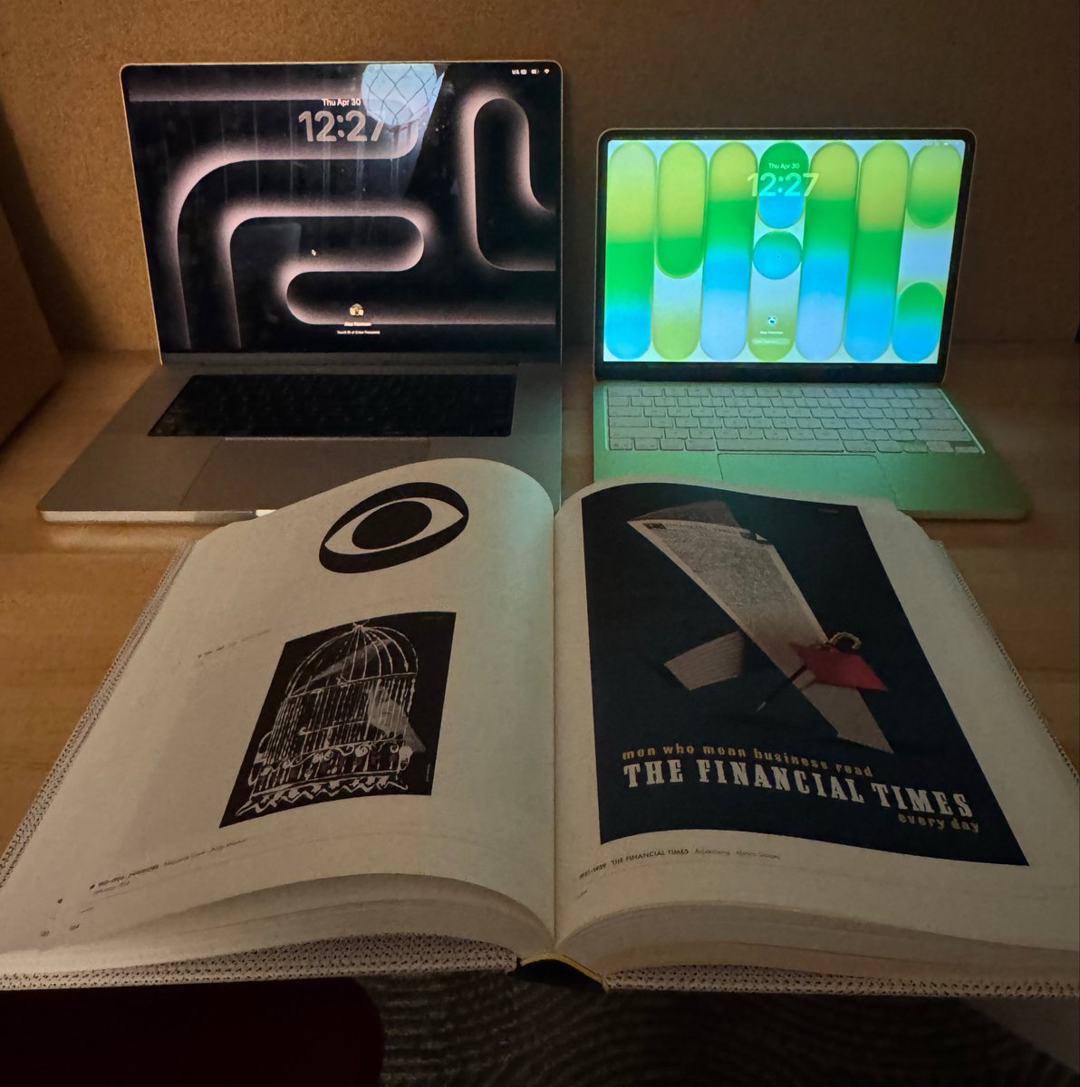 Claude_Memory's tweet photo. Design time 🎨

we can thank @OpacityHQ for making my mobile workspace a DUAL SCREEN DUAL CPU space

plus it’s pretty and green

wait no @Apple it’s citrus and I love it 🍋‍🟩 https://t.co/yj1au47QPW