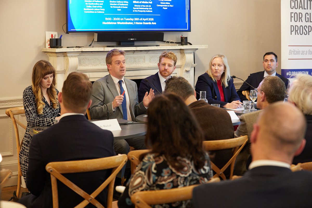 GraemeDownieMP's tweet photo. It was a pleasure to speak at @BritainLeads event this week discussing the future of UK-US relations.

We covered defence, security, trade and a range of other issues. Thanks to @mollyblackall @RyanHensonUK, David Reed MP and Sarah Elliott for a very interesting discussion. https://t.co/8qOHLtC9C9