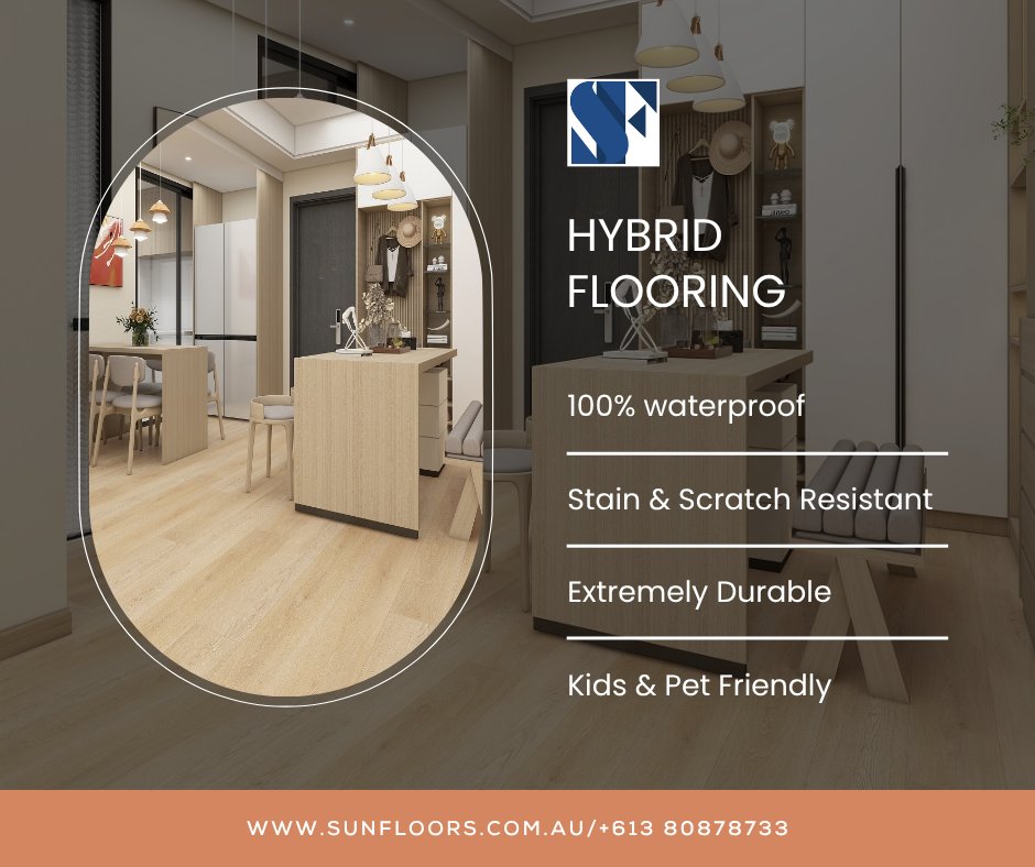 sun_floors's tweet image. Hybrid Flooring
Call now: +613 8087 8733
website: sunfloors.com.au
Blog: affordable-flooring.blogspot.com
2/102 Old Geelong Rd
Hoppers crossing
Victoria 3029
#AustralianHomes
#AussieRenovations
#LocalBusiness
#SupportLocal
#FlooringAustralia
#HopperscrossingHomes