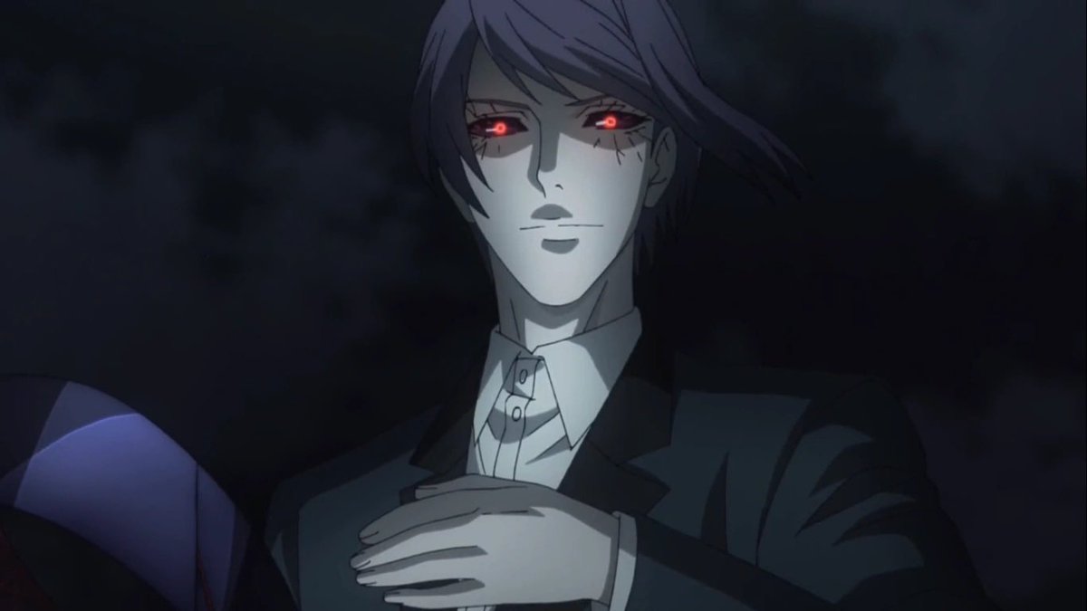 TheEmoButcher's tweet photo. “Well look at that even the ceo is terrified of me, well I am the unkillable life form project apocalypse and the emo butcher, I won’t kill you but I’d bet you like a horror show, how would you like to see me tear moon and his friends to pieces brutally?” *apocalypse gave a sadistic grin towards him*