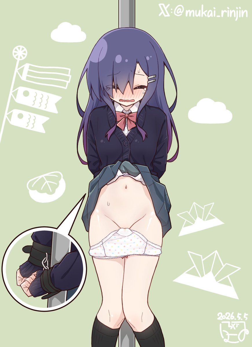 今日はこどもの日
こどもの日ということで、カラフル水玉こどもパンツ富士です