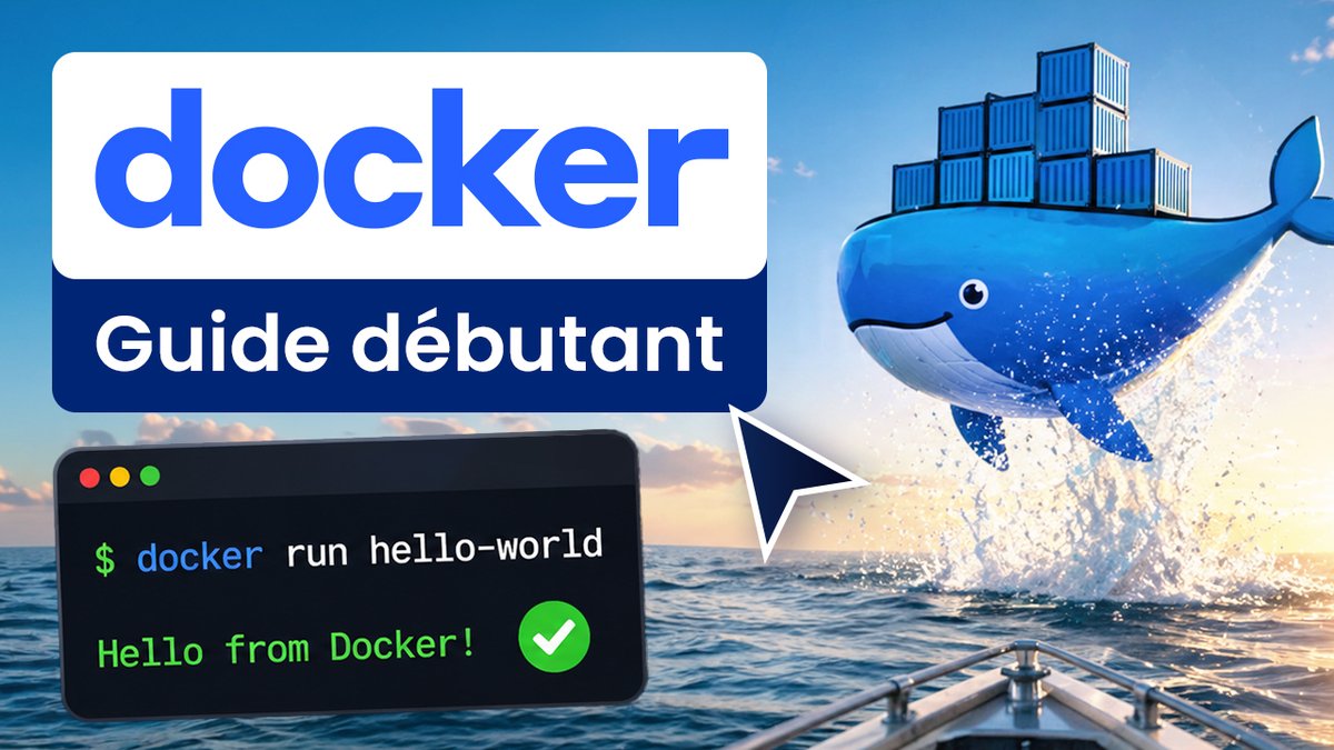 Lwshosting's tweet photo. Vous entendez parler de Docker mais vous ne comprenez toujours pas à quoi ça sert ? 🤔
https://t.co/JsD8n9cG6a

On vous explique Docker en 7 minutes chrono, sans jargon technique :
✅ C'est quoi un conteneur
✅ À quoi ça sert concrètement
✅ Comment lancer votre premier conteneur

Parfait pour débuter avec Docker sans se noyer dans la doc.
 
Commander un VPS KVM Docker : https://t.co/gRPfVvTCEI

#Docker #VPS #Hébergement