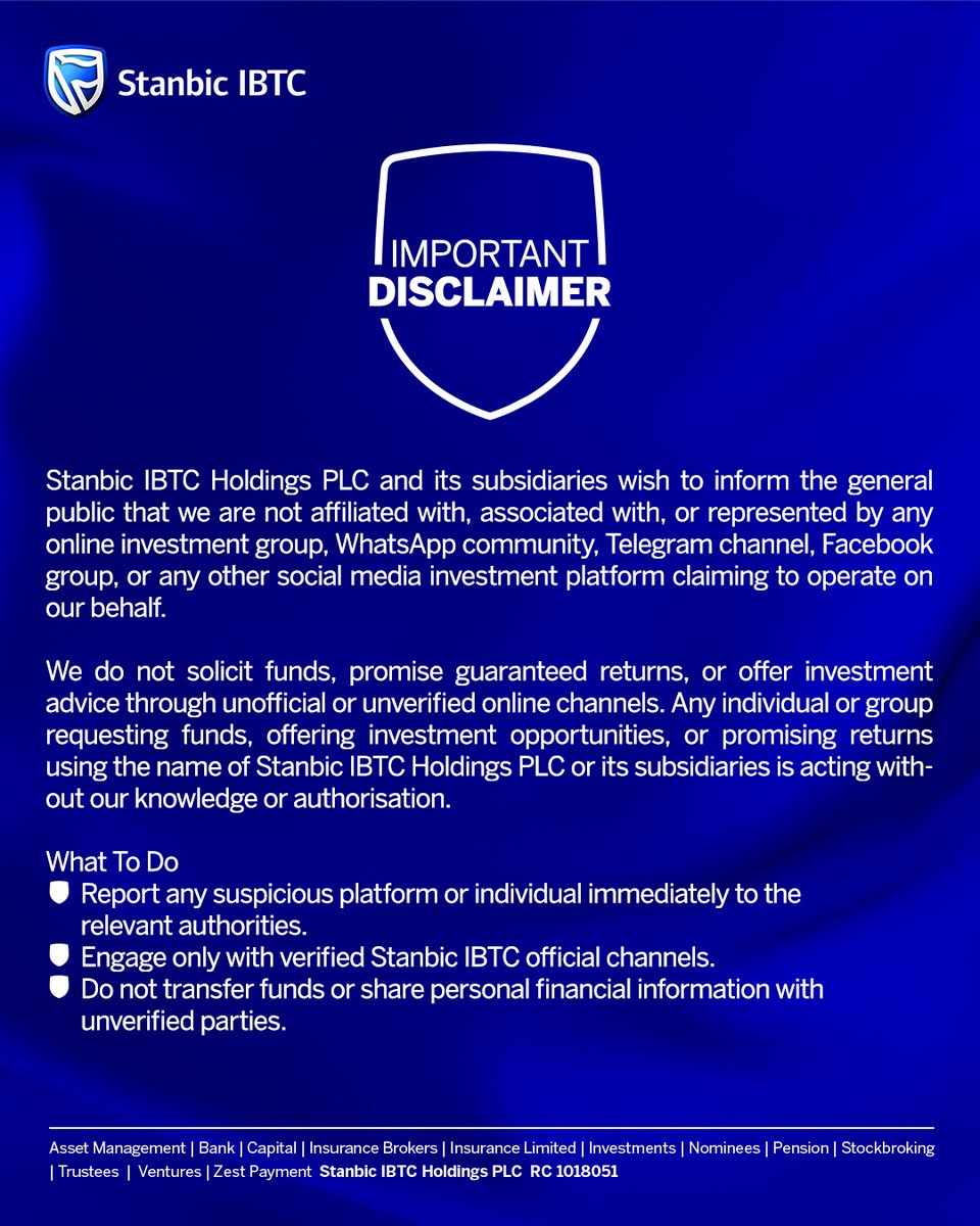 Stanbic IBTC tweet media