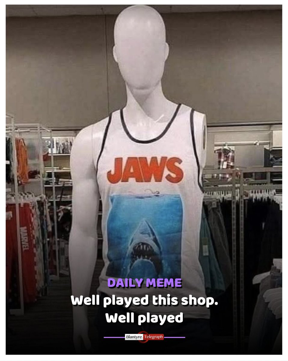 BlantyreTel's tweet image. MORNING MEME

Kicking off the day with a smile on Telegraph. 
#Humour #Laugh #Share.

🟢 Appreciate the effort going into this volunteer page? Support good causes by subscribing here facebook.com/blantyretelegr… 🟢