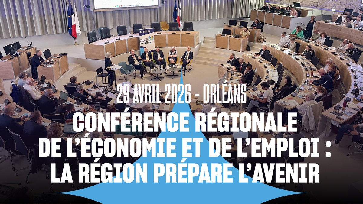 RCValdeLoire's tweet photo. #Économie 📊
📸 Retour sur la conférence régionale de l'Économie et de l'#Emploi en #CentreValdeLoire : élus et acteurs économiques réunis pour tirer le bilan du #SRDEII et préparer les enjeux à venir, autour de témoins engagés👥💬

🔗 https://t.co/OQ0J53VAvc https://t.co/H2yOtXbBtc