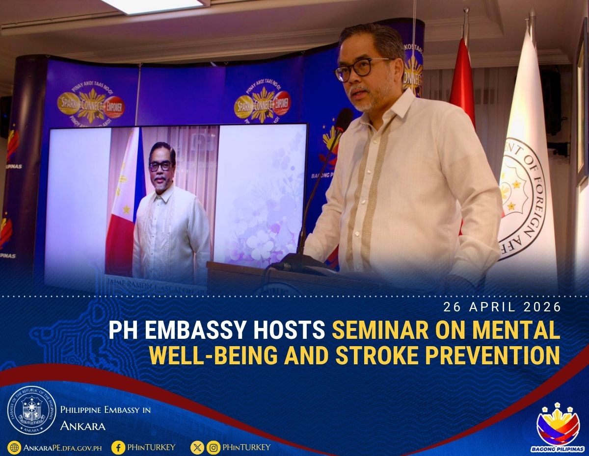 Philippine Embassy in Türkiye tweet media