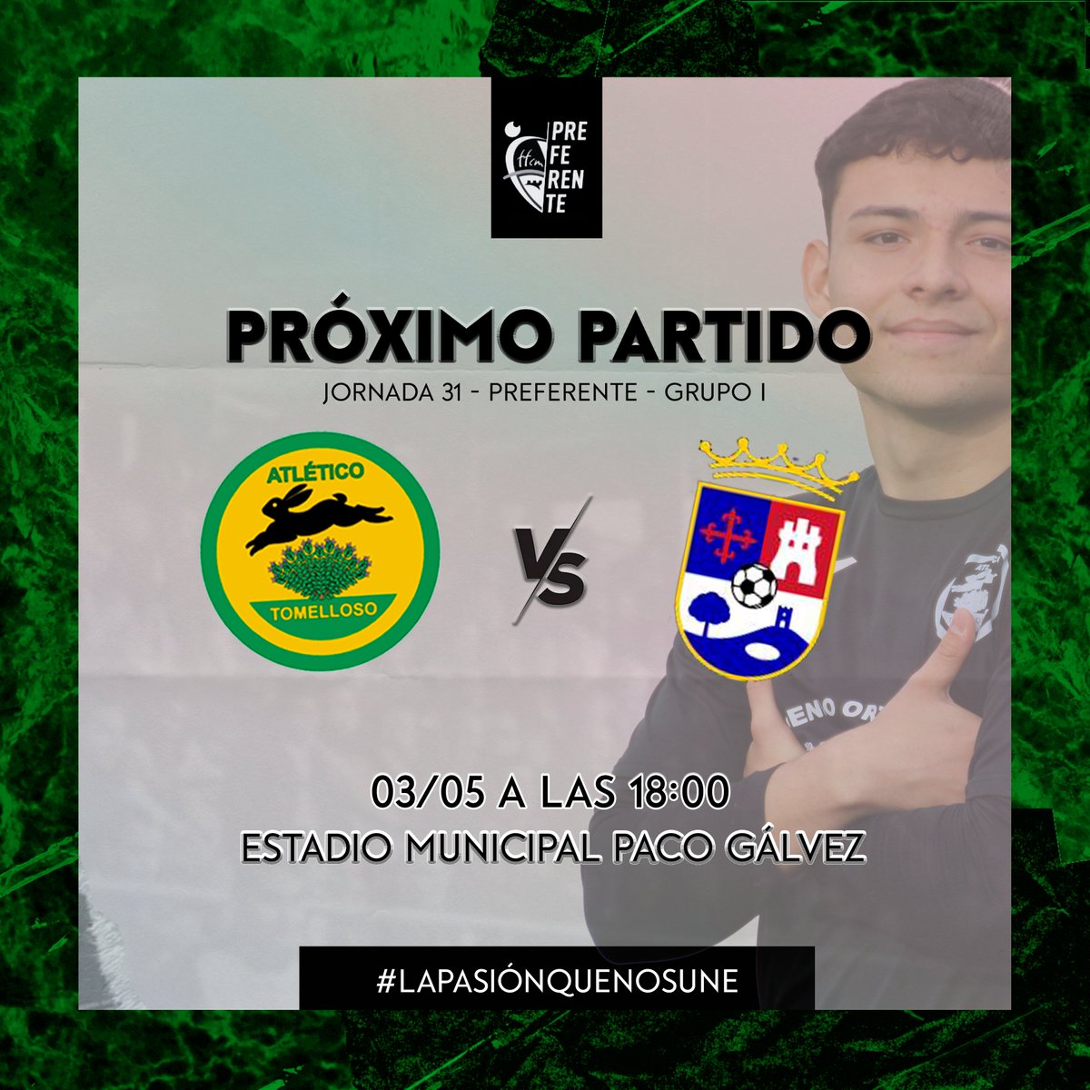 Atlético Tomelloso 💛💚 tweet media