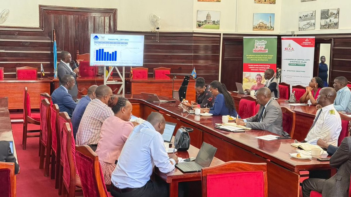 Stakeholders, policymakers and partners are gathered at City Hall for the Multi-Sector Policy Dialogue on Air Quality Management hosted by <a href="/KCCAUG/">Kampala Capital City Authority (KCCA)</a> to shape a healthier and more livable Kampala.

#BreatheCleanLiveHealthier
#ForALivableCity
#PolicyDialogueOnAirQuality
