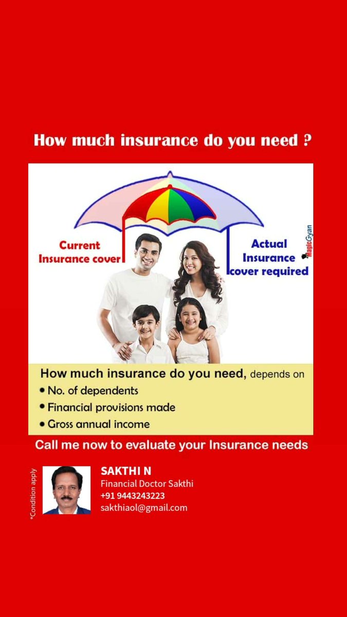 sakthiaol's tweet image. How much life insurance do you really need?

It depends on:
✔️ Dependents
✔️ Income
✔️ Financial provisions

💬 Don’t stay underinsured.

📞 Sakthi N
#LifeInsurance #FinancialPlanning