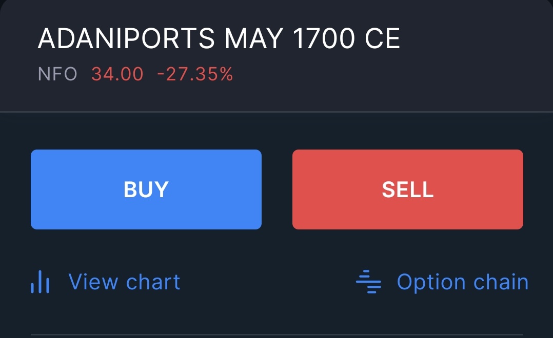 trademasters12's tweet image. #BUY #ADANIPORTS 1700 CE AT 34
SL 20
TARGET 50
#nifty #banknifty #sensex #adaniports #stockstowatch #stockmarketindia