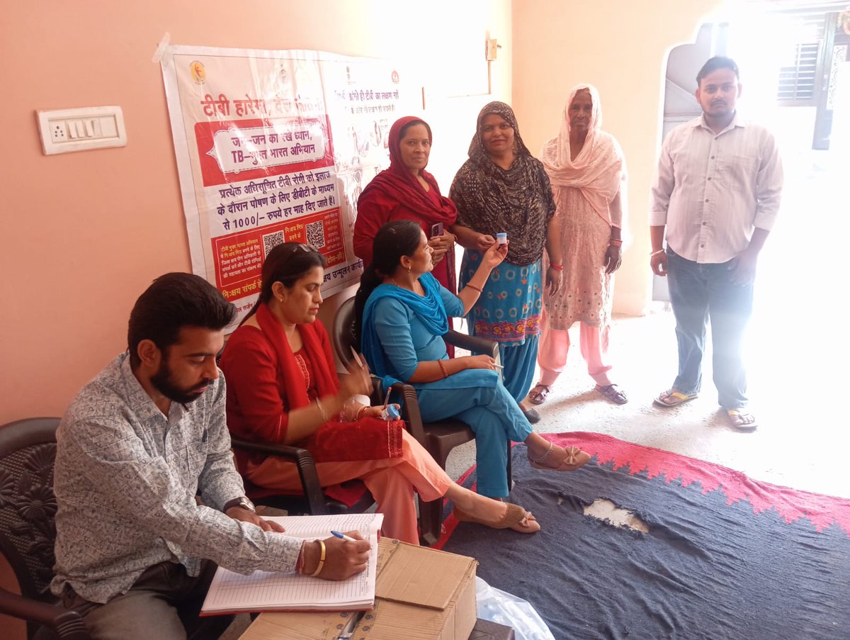 ntepynr's tweet image. 30-04-2026 Ayushman Arogya Shivir Coverage
100 Days TB Mukt Bharat Abhiyan, District Yamunanagar (Haryana)
#TBMuktBharat 
#100daystbmuktbharatabhiyaan
#HealthForAll
#EndTB
