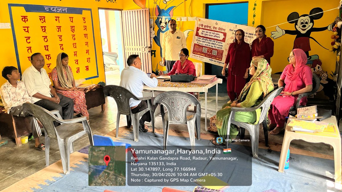 ntepynr's tweet image. 30-04-2026 Ayushman Arogya Shivir Coverage
100 Days TB Mukt Bharat Abhiyan, District Yamunanagar (Haryana)
#TBMuktBharat 
#100daystbmuktbharatabhiyaan
#HealthForAll
#EndTB