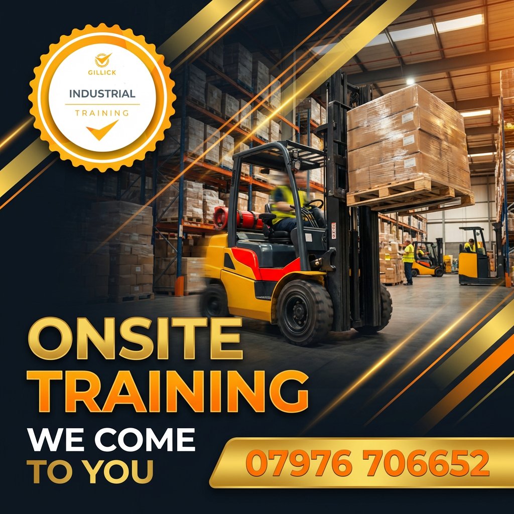 GillickTraining's tweet image. No travel. No downtime. No hassle.

🚜 We bring forklift training to your site so your team can train on the equipment they actually use.

📞 07976 706652
🌐 gillickindustrialtraining.co.uk

#ForkliftTraining #OnsiteTraining #BusinessEfficiency #WarehouseLife #UKTrainingProvider