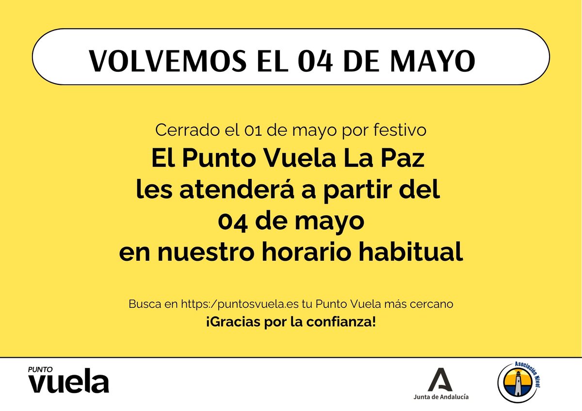 PuntoVuelaLaPaz's tweet photo. #Puente1DeMayo https://t.co/4HHTDPK8ya