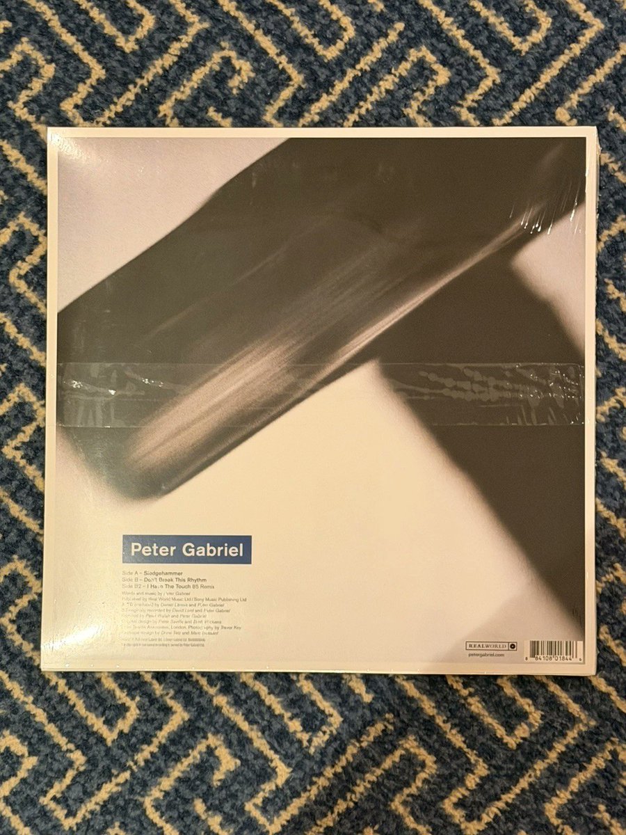 LPEnthusiasts's tweet image. PETER GABRIEL SLEDGEHAMMER RSD 2026 40th Anniv 12" ZOETROPE Sealed AUCTION ONLY

Ends Sun 19:50 £61.02

#ad #vinylrecords #vinyl #PeterGabriel

ebay.us/f7LmWx