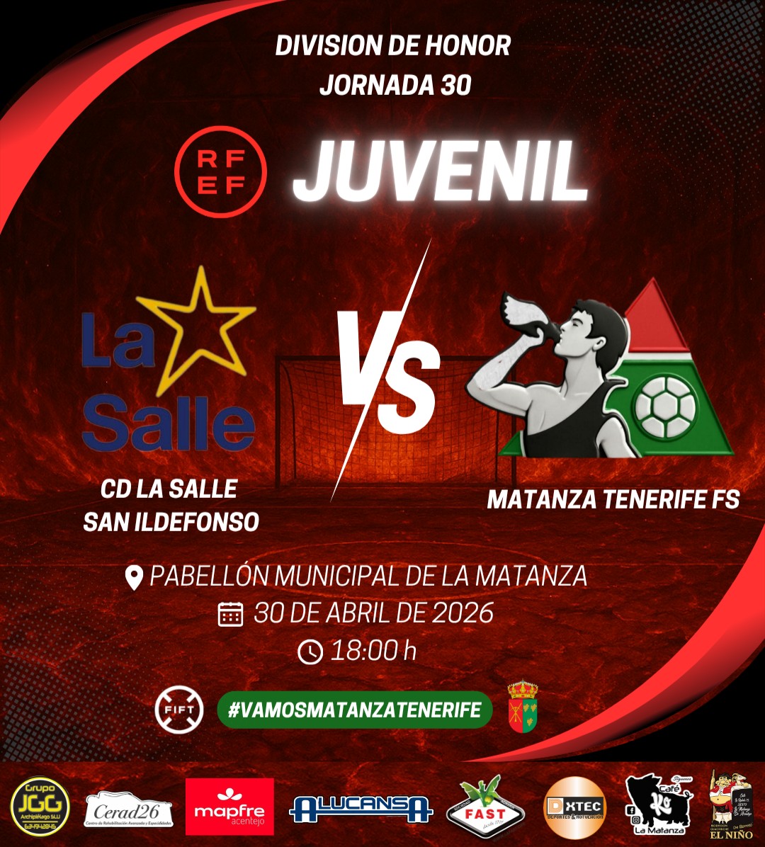 Matanza Tenerife Futbol Sala tweet media