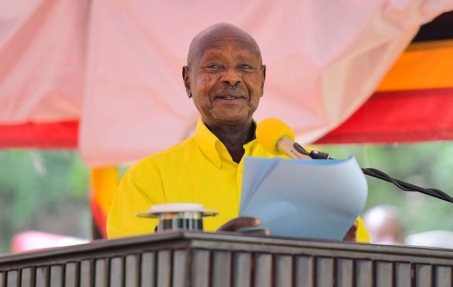 President Yoweri Museveni emphasizes continued development, urging Ugandans to engage in the four sectors of wealth creation: commercial agriculture, manufacturing, services, and ICT.

#WhyUgDecidedM7
#M7SwearsIn2026